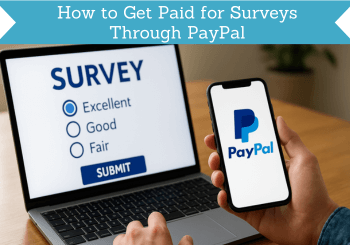 how to get paid for surveys through paypal header