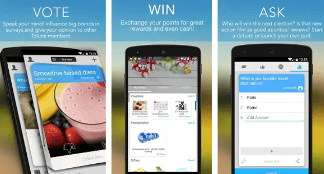The Toluna app