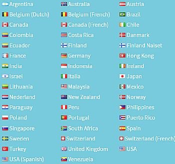 Some of the countries where Triaba is available