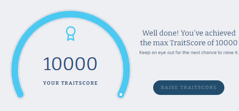 My PaidViewpoint Trait Score