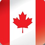 canada flag button