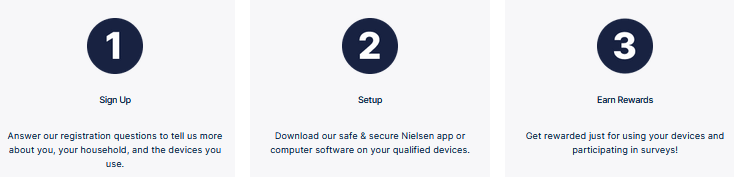 The earning process on the Nielsen Computer and Mobile Panel