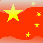 china flag button