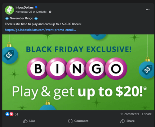 Contests on InboxDollars