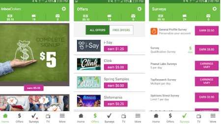 InboxDollars app