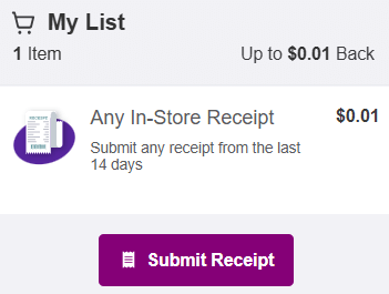 InboxDollars Magic Receipts