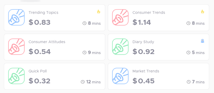 Surveys on Qmee