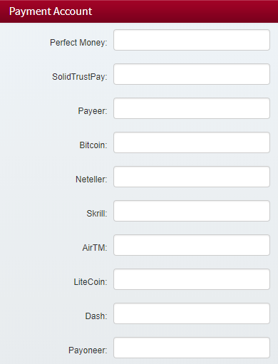 Scarlet Clicks payout methods