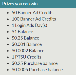 EldiBux bonus game prizes