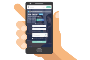 mobile version of instars
