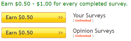 The paid surveys on SurveysEmail