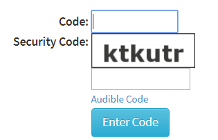 Promo codes on Keep Rewarding