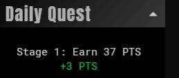 Daily quest on Rewards1