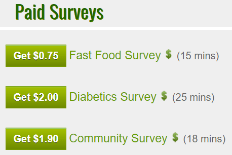 FusionCash surveys
