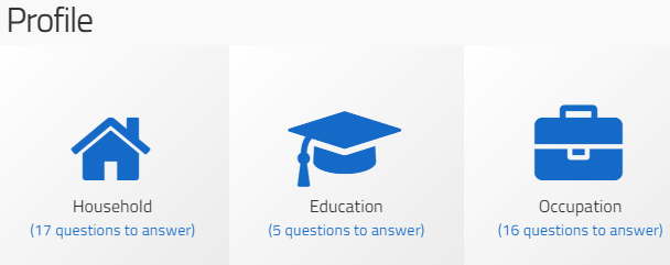 Panel Champ profile questions