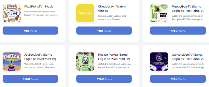 Paid videos on Earnably
