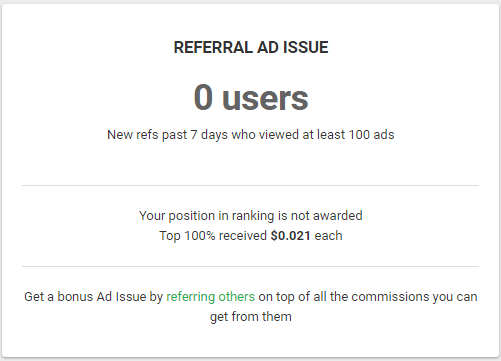 Paidverts referral program