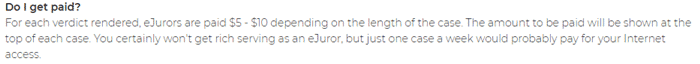 eJury pay per verdict