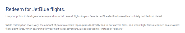 TrueBlue points you can use to book flights