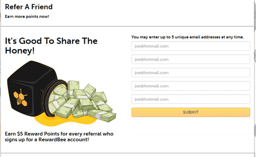RewardBee referral program