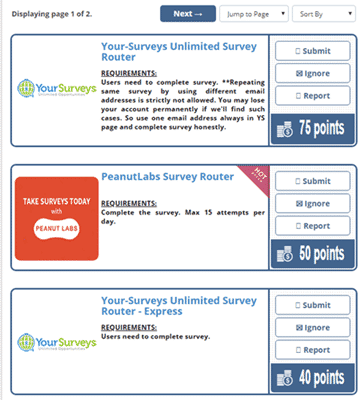 DollarClix paid surveys