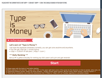 Business Cards in Type Is Money