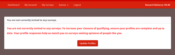 Honest Insite member dashboard with the profile