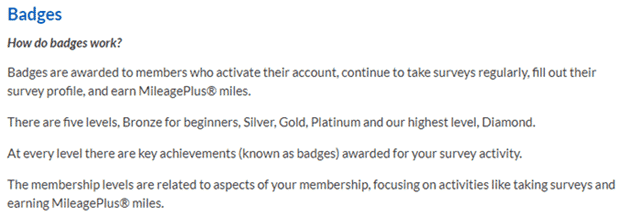 Opinion Miles Club badges