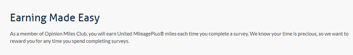 Paid surveys on Opinion Miles Club