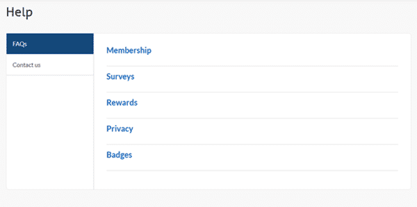 Opinion Miles Club support page