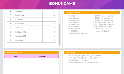 fingersclix bonus game