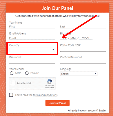 Opinion Champ registration