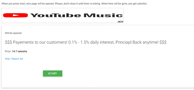 Surf Ads on adBTC