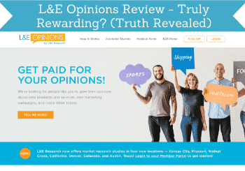 l&E opinions review header