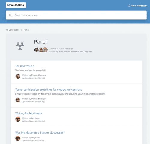 Validately FAQ