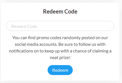 Chequity promo code field
