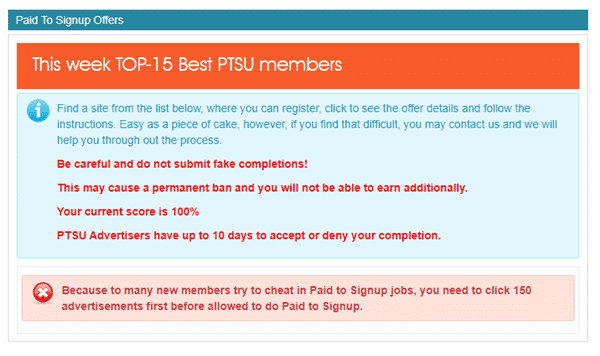 FamilyClix PTSU offers