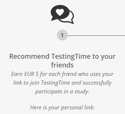 TestingTime referral link