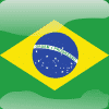 Brazil Button Flag