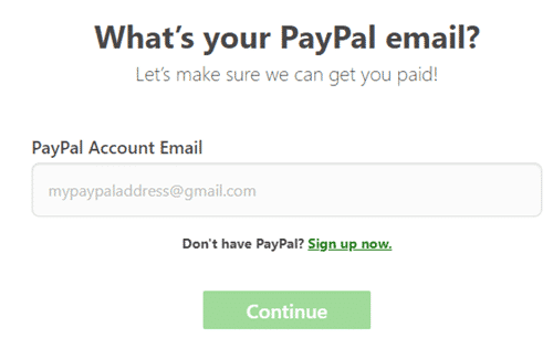 Enroll payment through PayPal