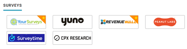 Survey partners on GameTame
