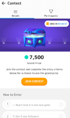 The weekly contest on Mistplay