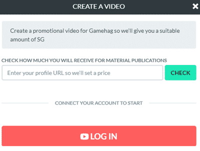 Creating content for Gamehag
