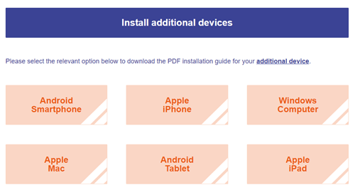Installing Ipsos Iris on additional devices