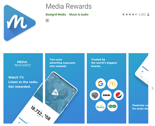 Media Rewards app