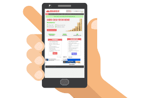 BrainBux in a mobile browser