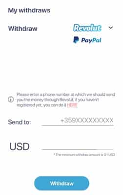 Givvy payment options