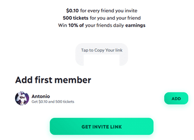 Gamee referral program