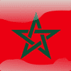 Morocco Flag Button