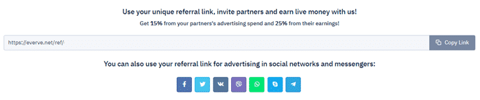 Everve referral program